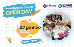 OPEN DAY 27 GENNAIO 2023 - Scuole Bilingue Grosseto