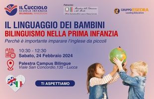 convegno scuola di infanzia Lucca, Il linguaggio dei bambini - bilinguismo nella prima infanzia