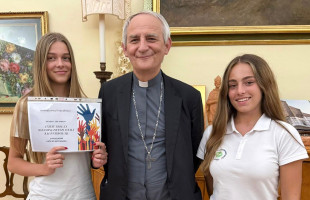 Presentazione progetto "Animatori di Stili" al Cardinale Zuppi |